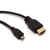 Кабель HDMI(M)-MicroHDMI(M)-Ethernet 1m версия 1.4 серия Люкс Oxion