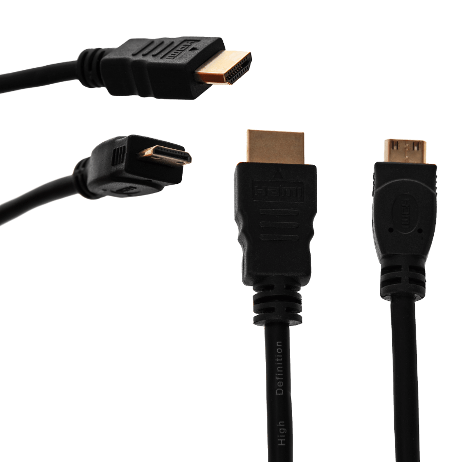 Кабель HDMI(M)-MiniHDMI(M)-Ethernet 1m версия 1.4 серия Люкс (150) Oxion — изображение 2