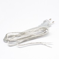 Кабель питания прозрачный 2 м, 0,5 мм2 Oxion