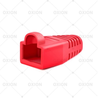 Колпачки для rj-45 rd красные, пакет 100 шт. Oxion