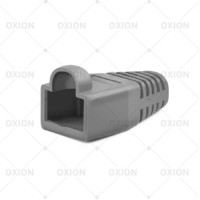 Колпачки для rj-45 GY серые, пакет 100 шт. Oxion