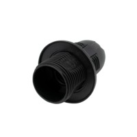 Патрон Е14 полувинт чёрный Oxion PH-002BK-E14