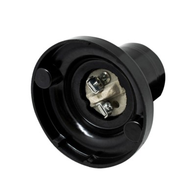 Патрон-стойка Е27 чёрный прямой Oxion BH-005BK-E27 — изображение 3