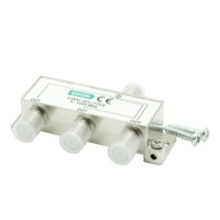 Разветвитель F на 3 ТВ (5-1000MHz) 10 шт. Oxion