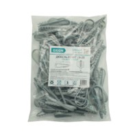 Дюбель-хомут ДХКК 19×25мм серый 100 шт/уп Oxion OX-AD19-25GR