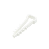 Дюбель-хомут ДХКП 5×8мм белый 100 шт/уп Oxion OX-ADR5-8WH