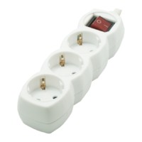 Удлинитель сетевой 3-м 5м с выкл. Oxion Pod OX-SPR3S5MWH