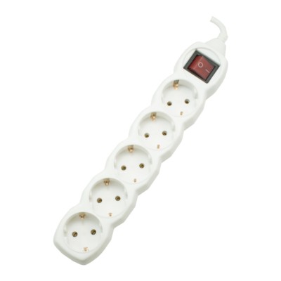 Удлинитель сетевой 5-м 3м с выкл. Oxion Pod OX-SPR5S3MWH — изображение 2