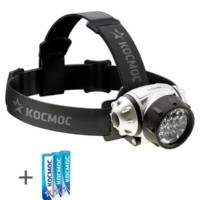 Фонарь светодиодный налобный H14LED 14хLED 3хAAA (R03) Космос KOC-H14-LED