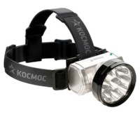 Фонарь светодиодный Accu H10 LED (10Led 300мА.ч встроенное заряд. устр.) 1.2В налобный Космос KOCAccuH10LED