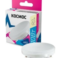 Лампа СДЛ 10Вт GX53 3000К 220В Космос Lksm_LED10ВтGX5330C