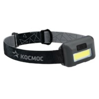 Фонарь светодиодный налобный компактный 3Вт COB Космос KOC-H101-COB