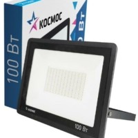 Прожектор светодиодный 100Вт 6500К IP65 8000лм Космос K_PR5_LED_100