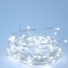 Гирлянда светодиодная “Серебряные нити” 10м 100LED в виде капель 220В с трансформатором Космос