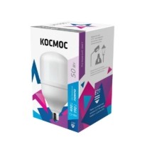 Лампа СДЛ высокомощная HWLED 50Вт 220В E27 6500К Космос LksmHWLED50WE2765