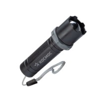 Фонарь светодиодный аккумуляторный ручной LED 1Вт линза зум аккум. Li-ion 14500 0.45А.ч USB-шнур ABS-пластик Космос KOS117Lit