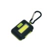 Фонарь брелок кемпинговый походный 2ВтCOBLED 3xAAA корпус ABS-пластик карабин Космос KOC204B