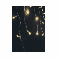 Гирлянда “Световая бахрома” 100LED 2х0.5м 8 режимов мигания IP20 бел. провод прозр. 1.5м Космос