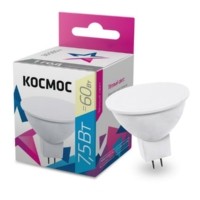 Лампа СДЛ JCDR 7.5Вт 220В GU5.3 3000К Космос LkecLED7.5wJCDRC30