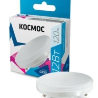 Лампа СДЛ 12Вт GX53 4500К 220В Космос Lksm_LED12ВтGX5345C