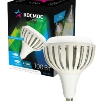 Лампа СДЛ Космос Premium HWLED 100Вт E40 6500К 220В Космос KHWLED100WE4065