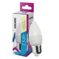 Лампа СДЛ CN 7.5Вт 220В E27 3000К Космос LkecLED7.5wCNE2730