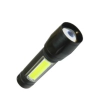 Фонарь светодиодный 3Вт ХРЕ 3Вт СОВ литий 600mAh Micro USB шнур Космос KocAc1011Lith