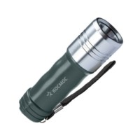 Фонарь ручной 3ВтLED 3xAAА корпус алюминий PC-ABS ремешок ручной Космос KOS110B