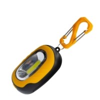 Фонарь брелок кемпинговый походный 1ВтCOBLED 3xAAA корпус ABS-пластик магнит на корпусе карабин Космос KOC202B