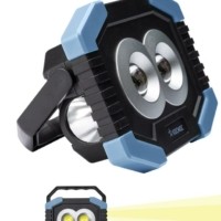 Фонарь-светильник 4ВтCOBLED+1ВтLED 2 линзы 3xAA корпус ABS-пластик рабочая серия Космос KOS702B