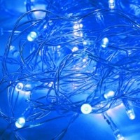 Гирлянда светодиодная 50LED провод 6.5м 8 режимов мигания Космос