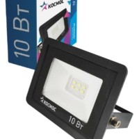 Прожектор светодиодный 10Вт 6500К IP65 800лм Космос K_PR5_LED_10
