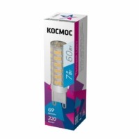 Лампа СДЛ 7Вт 220В G9 4500К Космос LksmLED7WG9C4500pc