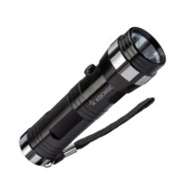 Фонарь ручной 1ВтLED 3xAAА корпус алюминий ремешок ручной Космос KOS108B