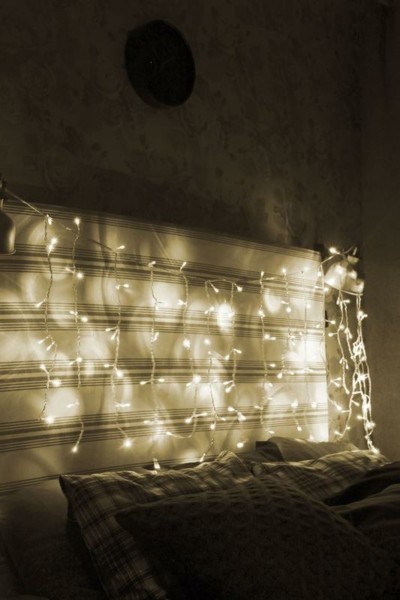 Гирлянда Занавес 200LED провод 3м IP20 тепл. бел. с контроллером Космос