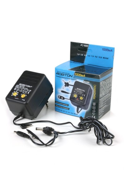 Robiton PC1000 1000мА нестабилизированный с крестовиной BL1