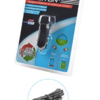 Robiton QCharger/Auto (12-24V) + MicroUSB, 1м BL1