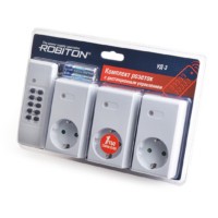 Robiton УД-3 пульт + 3 розетки комплект BL