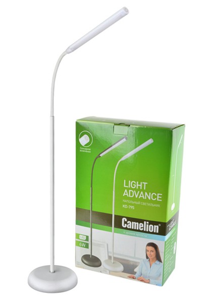 Camelion KD-795C01 напольный 4000К 6Вт белый