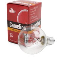 Лампа ЛН Camelion 40/D/CL/E14