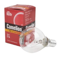 Лампа ЛН Camelion 60/D/CL/E14