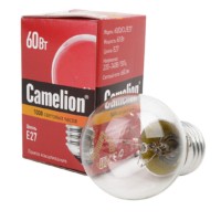 Лампа ЛН Camelion 60/D/CL/E27