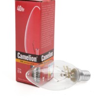 Лампа ЛН Camelion 40/B/CL/E14