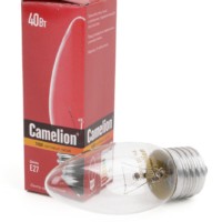 Лампа ЛН Camelion 40/B/CL/E27
