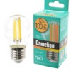 Лампа СДЛ Camelion LED12 G45 FL/830/E27 Филамент 12Вт E27 3000K