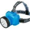 Фонарь светодиодный налобный аккумуляторный LED5361 12LED 2 режима 220В пластик. голуб. (бокс) Ultraflash 12420