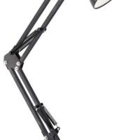 Светильник UF-312P С02 230В 60Вт настольный струбцина черн. Ultraflash 12895