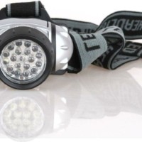 Фонарь светодиодный налобный LED 5353 (19LED 4 режима; 3хR03 метал.) Ultraflash 10262