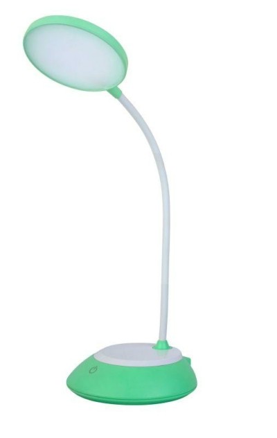 Светильник светодиодный UF-744 C05 6Вт CCT настольный диммируемый зел. Ultraflash 14468