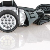 Фонарь светодиодный налобный LED 5352 (14LED 4 режима; 3хR03 метал.) Ultraflash 10261